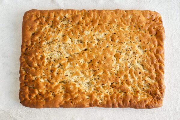 Focaccia, onion