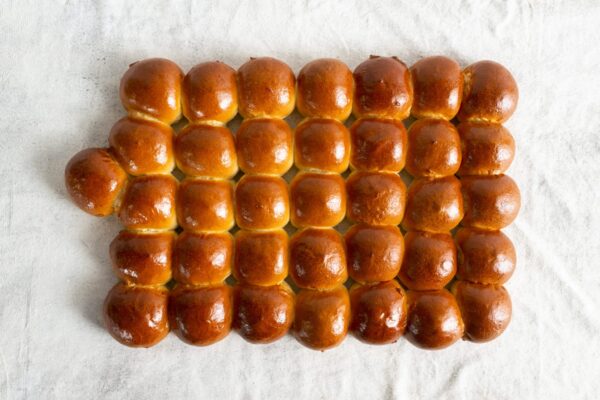 Mexican Orange Pull Apart Rolls