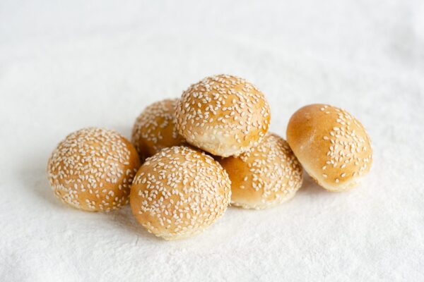 Sesame Silver Dollar Roll